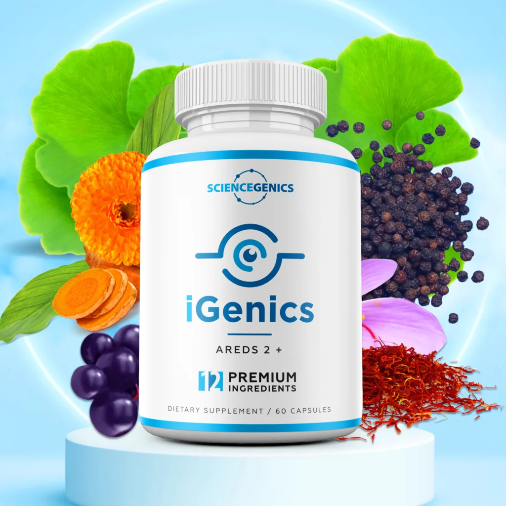 Taking iGenics with water as part of a daily routine