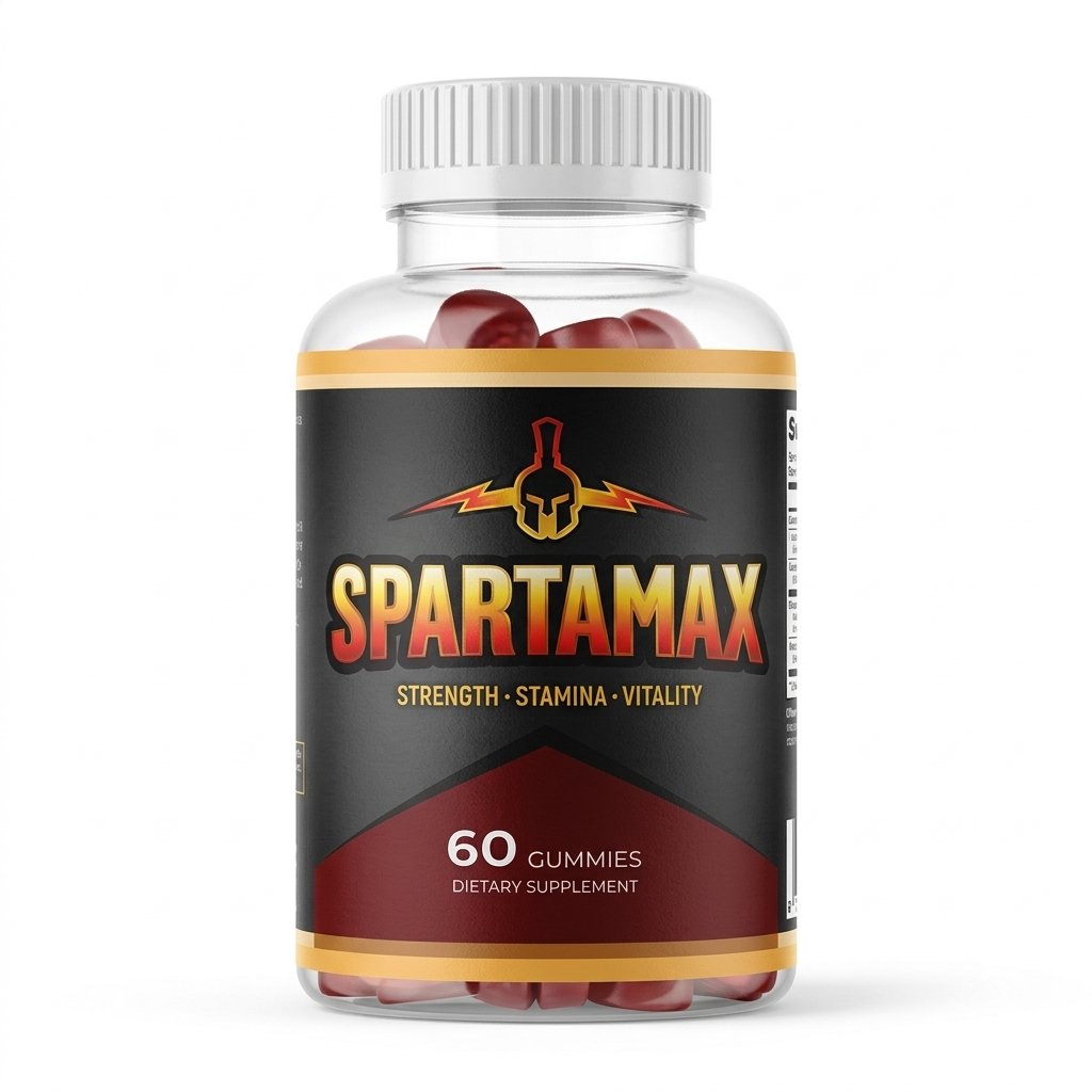 Spartamax supplement bottle for product review